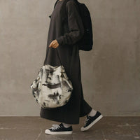 Pleated Packable Bag | White Birch | 27L